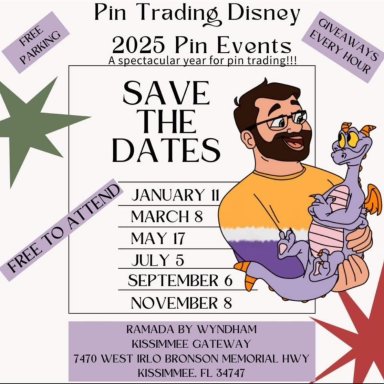Pin Trading Disney 2025 Events, Kissimmee, FL, July 5, 2025 event image