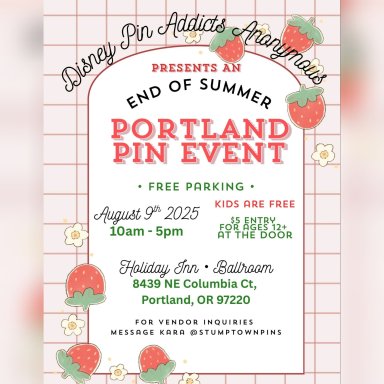 End of Summer Portland Pin Event, August 9, 2025 event image