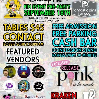 25 Years of Disney Pins Pre-Party Pin Trading Event, September 18, 2025 event image