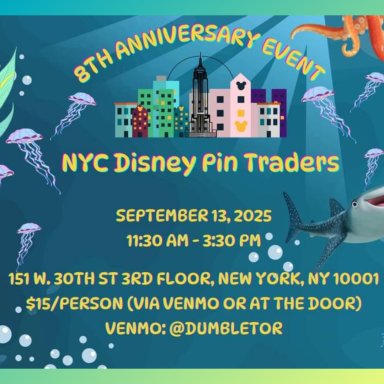 8th Anniversary Event, NYC Disney Pin Traders, September 13, 2025 event image