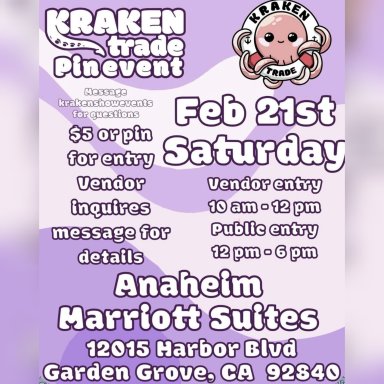 Kraken trade Pin Event, February 21, 2026