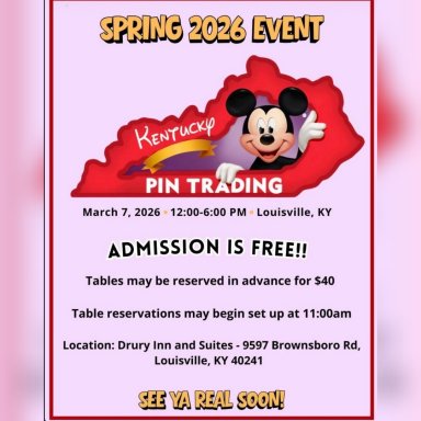 Kentucky Pin Trading, Spring Event, March 7, 2026