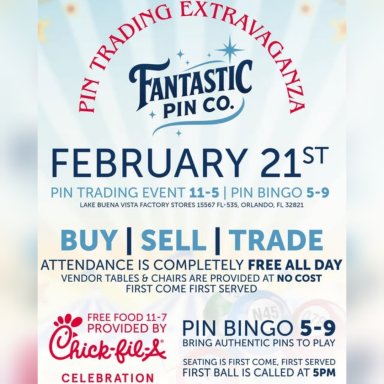 Fantastic Pin Co, Pin Trading Extravaganza, Feb. 21, 2026