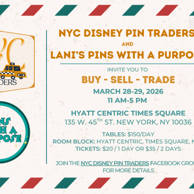 The Unofficial Trading Event AFTER the NYC Times Square Disney Store 2026 Pin Drop!