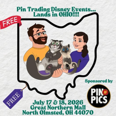 Ohio Pin Trading Disney Event, July 17-18 2026