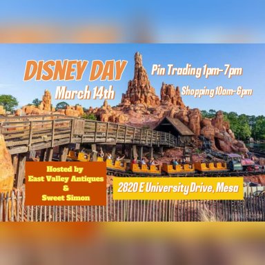 Disney Day, Shopping and Pin Trading, March 14, 2026