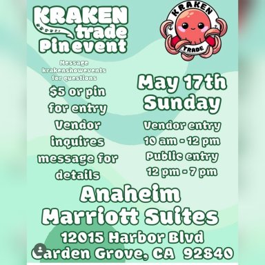 Kraken Trade Pin Event, May 17th, 2026