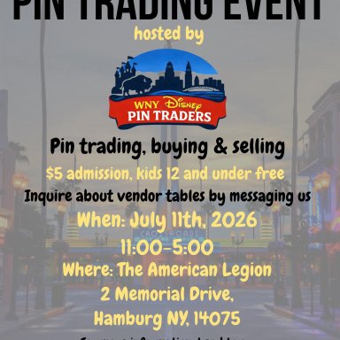 PIN TRADING BUYING SELLING HOSTED BY WNY PIN TRADERS