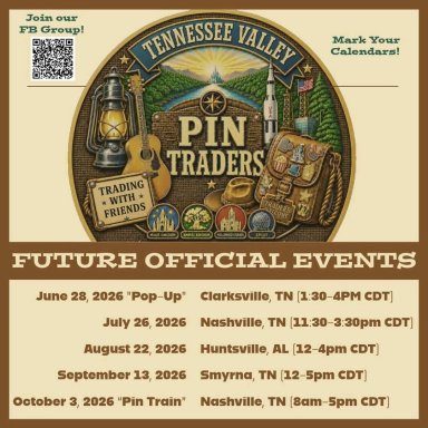 Tennessee Valley PT, Pin Trading Pop Up, June 28, 2026