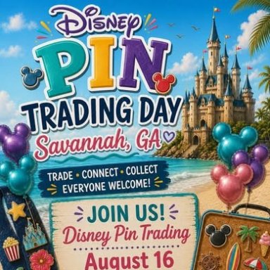 Savannah, GA, Pin Trading Day, August 16, 2026