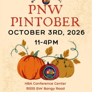 PNW Pintober, October 3, 2026