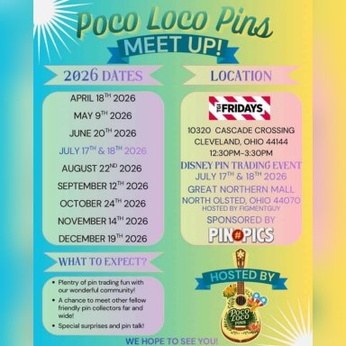 Cleveland, Poco Loco Pins Meet Up, September 12, 2026