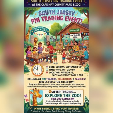 South Jersey, Pin Trading Event, September 13, 2026
