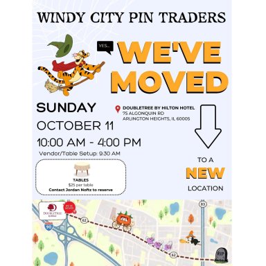Windy City Pin Traders, Pin Trading, Oct. 11 2026