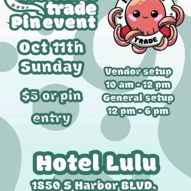Anaheim, CA; Kraken Trade Pin Event; October 11, 2026