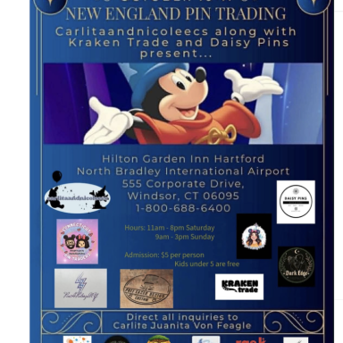 Hartford, CT; New England Pin Trading; October 10-11, 2026